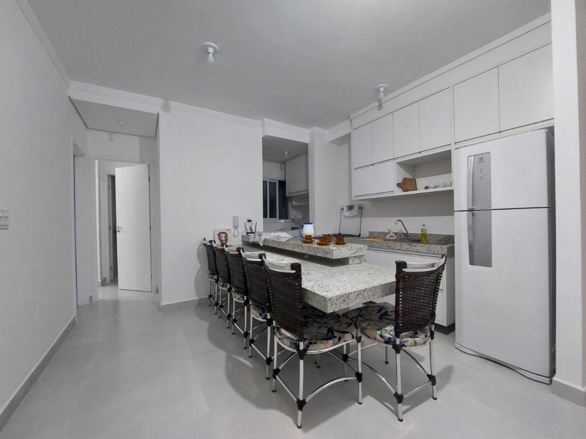 Apartamento Recanto Praia Grande - Mar, Ar, Churrasqueira, Piscina E Sauna 우바투바 외부 사진